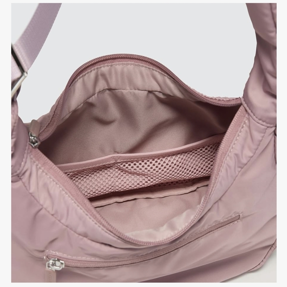 Women’s Shoulder Bag in Dusty Rose - Picture 2 of 5
